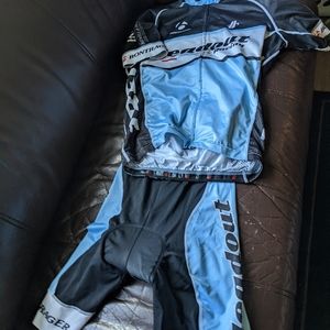 Cycling bibs and jersey